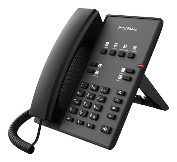 Fanvil H1 IP-telefoner Svart 2 linjer