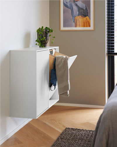 ReCollector Laundry Box vasketøjskurv Rektangulær Træ Hvid