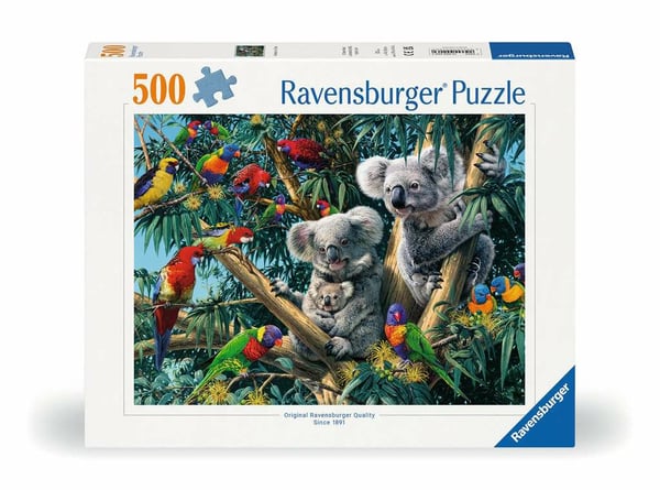 Ravensburger 12000206 puslespil 500 stk Dyr