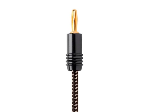 Monoprice 34306 ljudkabel 1,8 m Banankontakt Svart, Vit