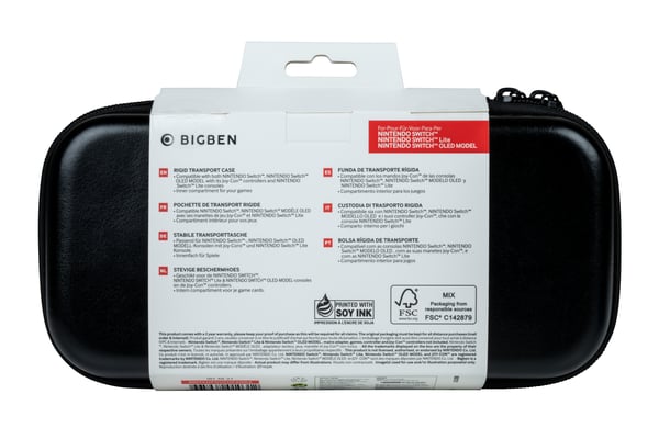 NACON Panda Hårdt etui Nintendo Flerfarvet