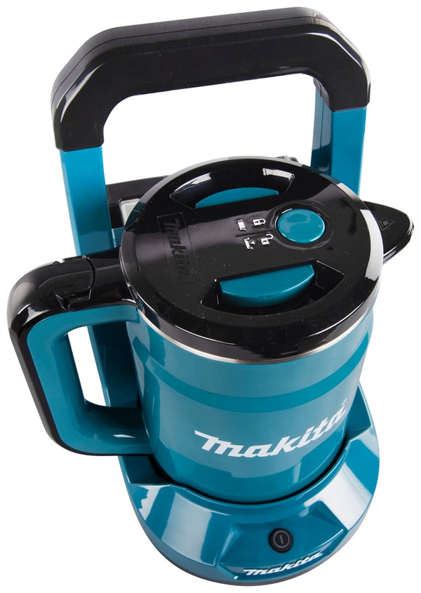 Makita DKT360Z vedenkeitin 0,8 L Musta, Sininen