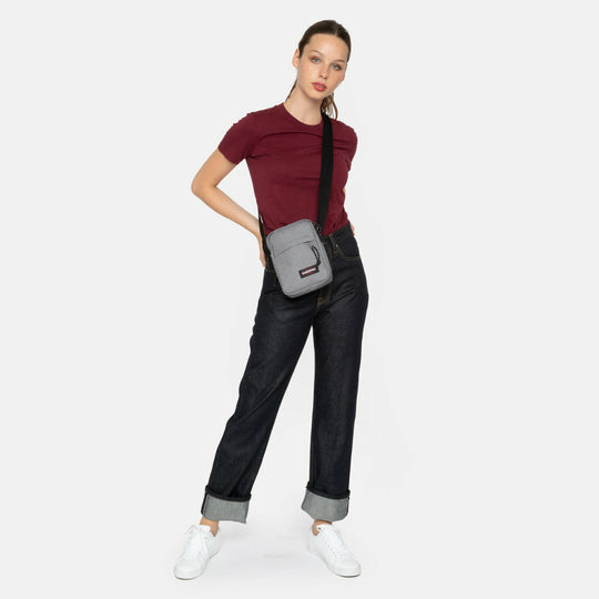 Miniatyrbild 5 av 7: Eastpak The One Nylon, Polyester Grå Unisex Axelremsväska
