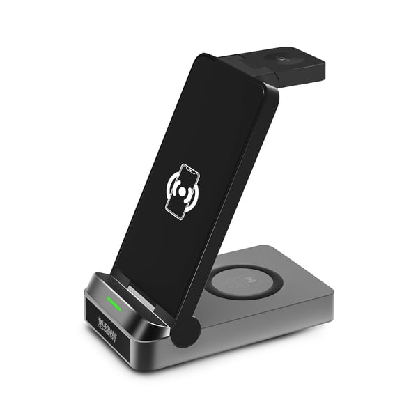 Pikkukuva 3 / 4: Urban Factory SWC40UF mobiililaitteen laturi Universaali Musta USB Langaton lataaminen Pikalataus Sisätila