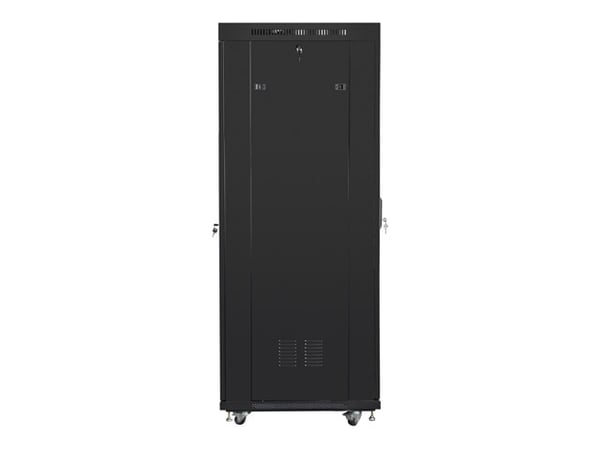 Lanberg FF01-6837-12BL stativ 37U Fritstående reol Sort