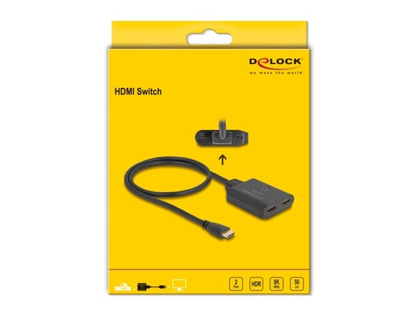 Miniatyrbild 3 av 4: DeLOCK 18645 bild-switchar HDMI