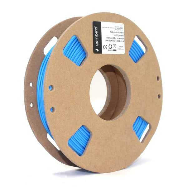 Gembird 3DP-PLA1.75GE-01-B 3D-tulostusmateriaali Polymaitohappo (PLA) Sininen 330 g