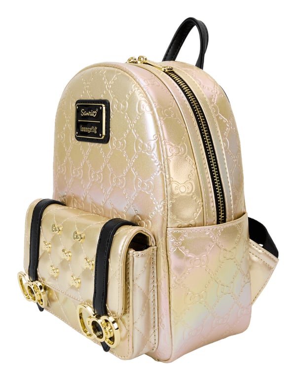 Loungefly 50th Anniversary reppu City backpack Kulta Vegan leather