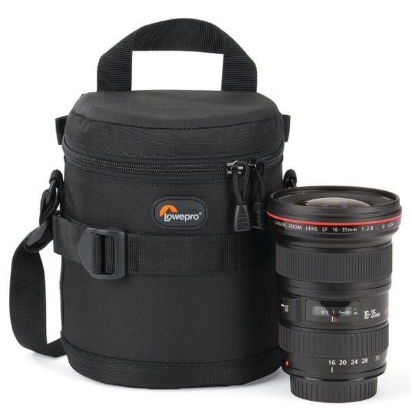 Miniatyrbillede 6 af 8: Lowepro Lens Case 11 x 14cm Sort