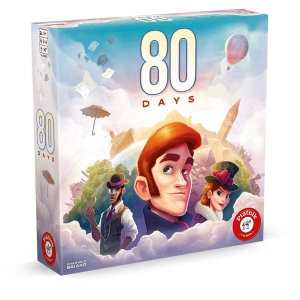 Piatnik 80 Days 45 min Brädspel Strategi