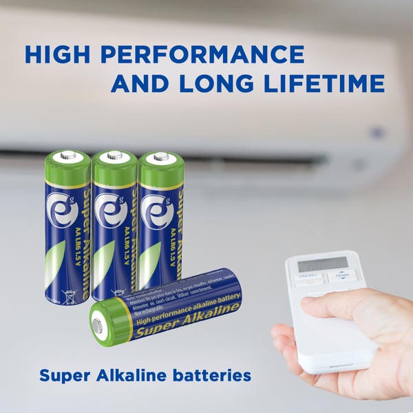 Miniatyrbillede 5 af 7: Gembird EG-BA-AASA-01 husholdningsbatteri Engangsbatteri AA Alkaline
