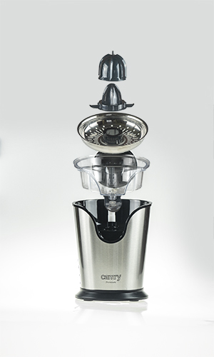 Camry Premium CR 4006 elektrisk citruspress 500 W Svart, Silver