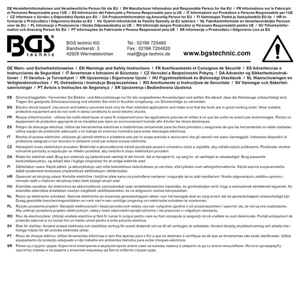 BGS technic Dusters