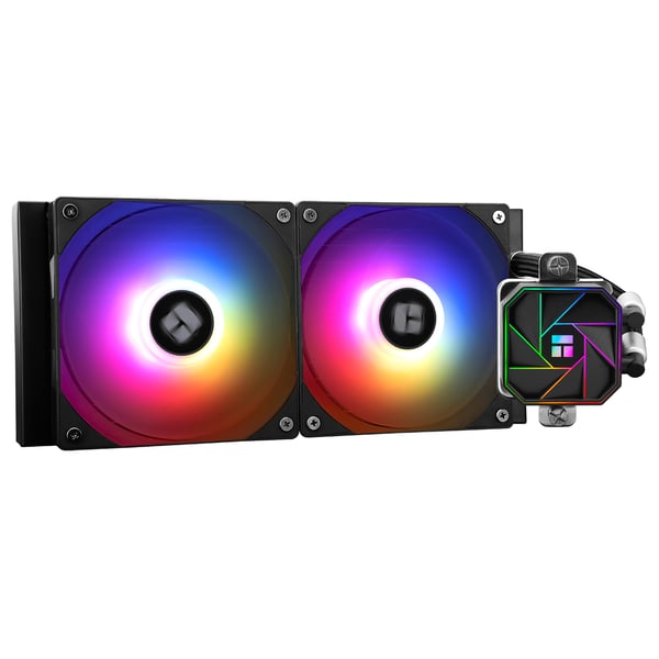 Thermalright Aqua Elite 240 V3 Computerkabinet, Processor Alt-i-en væskekøler 12 cm Sort 1 stk