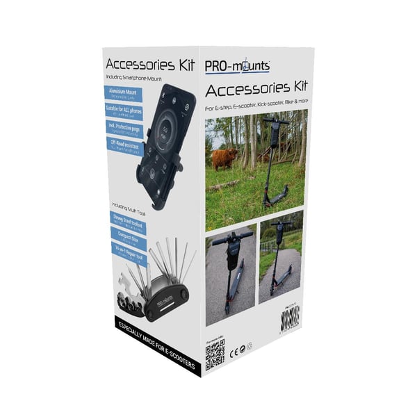PRO-mounts E-scooter Accessories Kit