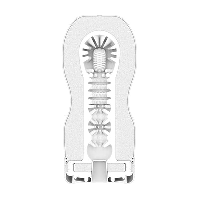 Tenga Original Vacuum Cup Male stroker Hopea, Valkoinen Kestomuovinen elastomeeri