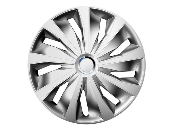 Górecki 2211248 hjulkapsel 40,6 cm (16") ABS, Metal Sølv 4 stk
