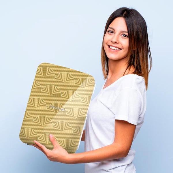 Miniatyrbillede 8 af 10: Cecotec 02699 køleskab Fritstående 10 L Guld