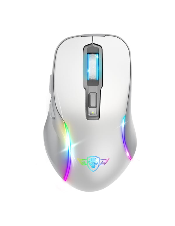 Spirit of Gamer S-EM50WT mus Spil Højre hånd RF Wireless + Bluetooth + USB Type-A Optisk 8000 dpi
