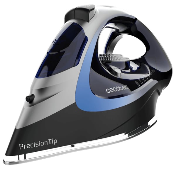 Pikkukuva 1 / 12: Cecotec IronHero 3200 Force Anodized Kuiva- & höyrysilitysrauta 3200 W Musta, Sininen, Harmaa