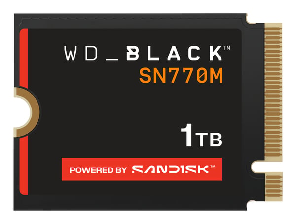 Pikkukuva 1 / 7: Western Digital Black WD_BLACK SN770M NVMe 1 TB M.2 PCI Express 4.0 TLC 3D NAND