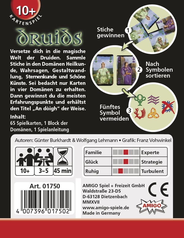 Pikkukuva 3 / 3: Amigo Druids 45 min Korttipeli Roolipeli