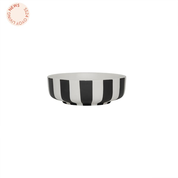 OYOY L301188 soppskål Rund Stengods Brun, Vit 1 styck