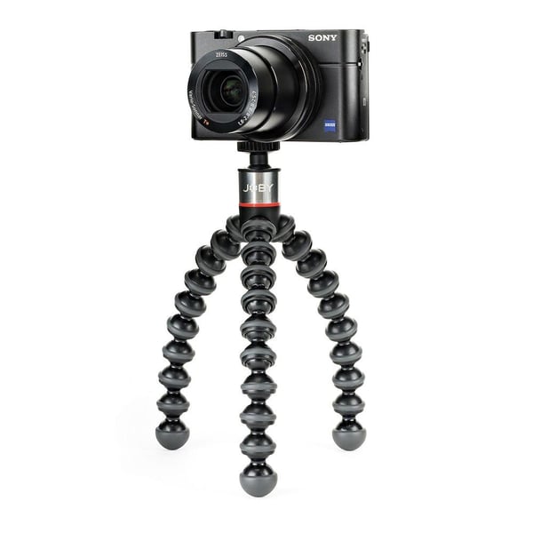 Joby GorillaPod 500 kamerastativ Digital-/filmkameraer 3 ben Sort, Grå, Rustfrit stål