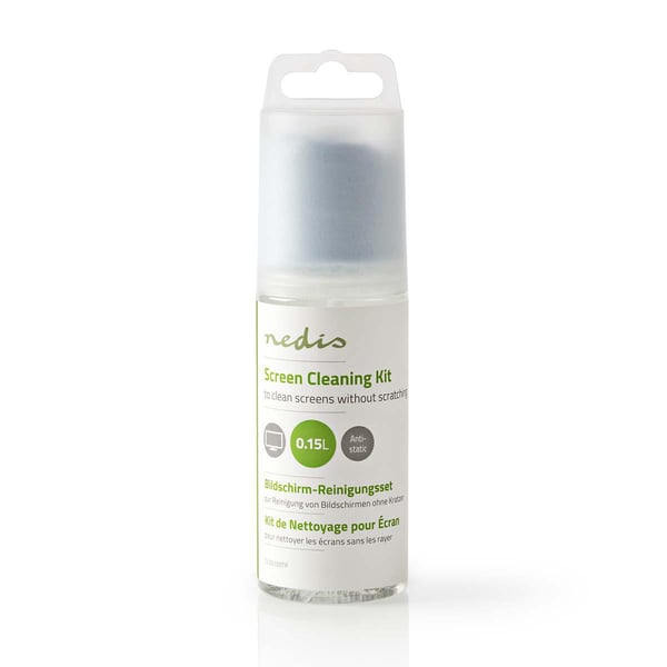Nedis SKÄRMRENGÖRINGSSATS 150ML / NEDIS CLSN100TP Nedis SKÄRMRENGÖRINGSSATS 150ML / NEDIS CLSN100TP
