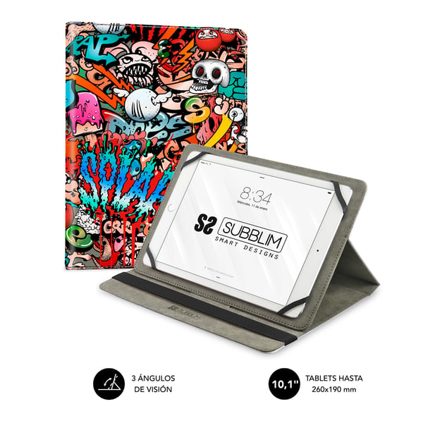 Miniatyrbillede 1 af 3: SUBBLIM SUB-CUT-4TC010 tablet etui 27,9 cm (11") Folie