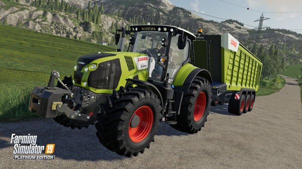 Focus Entertainment Farming Simulator 19 - Édition Platinum Platina Saksa, Englanti, Yksinkertaistettu kiina, Korea, Espanja, Ranska, Unkari, Italia, Japani, Hollanti, Puola, Portugali, Romania, Venäjä, Tšekki, Turkki PC
