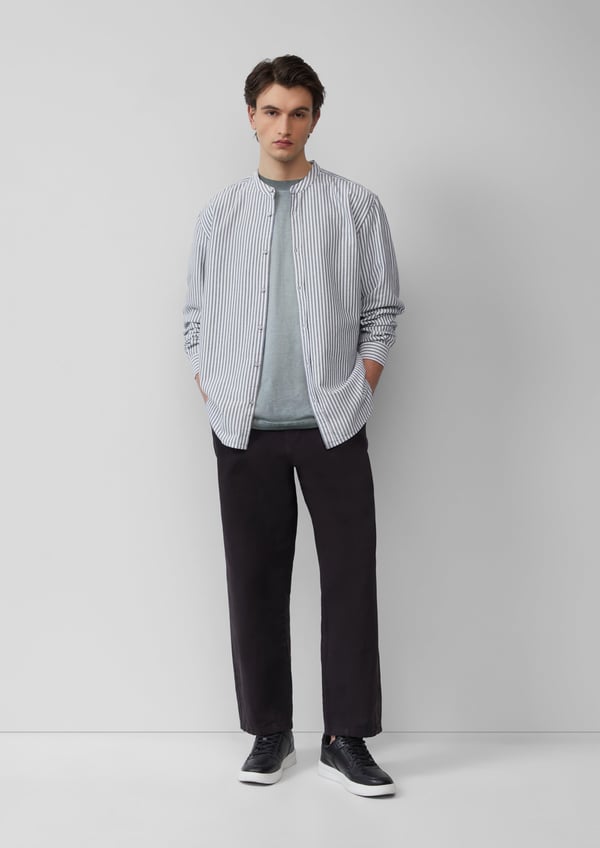 s.Oliver 2164548.58G0.XXL skjorte & top Langærmet Bomuld