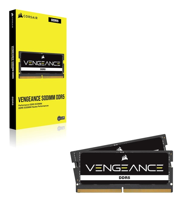 Corsair Vengeance muistimoduuli 64 GB 2 x 32 GB DDR5 262-pin SO-DIMM ECC
