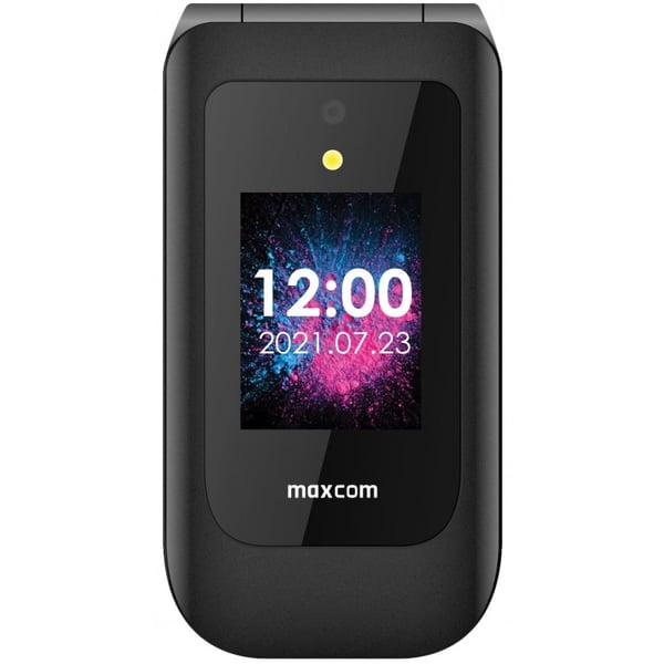 MaxCom MM827L 7,11 cm (2.8") 125 g Svart Seniortelefon