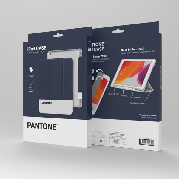 Miniatyrbillede 3 af 3: Pantone PT-IPC9TH00N tablet etui 25,9 cm (10.2") Folie Blå