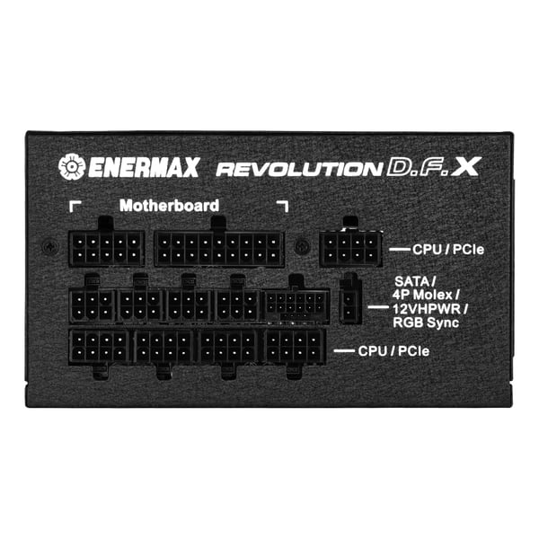 Enermax Revolution DFX virtalähdeyksikkö 850 W 20+4 pin ATX ATX Musta