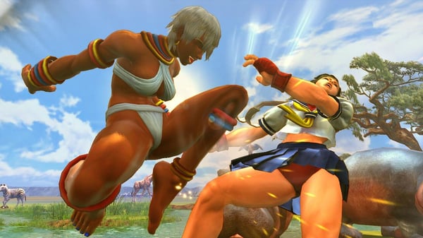 Capcom Ultra Street Fighter IV Vakio Saksa, Englanti, Yksinkertaistettu kiina, Korea, Espanja, Ranska, Italia, Japani, Hollanti, Puola, Portugali, Venäjä, Tšekki PC