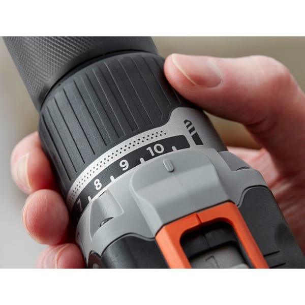 Black & Decker BCD003MEM2K-QW bor 1400 rpm Nøglefri Sort, Orange
