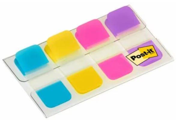 Miniatyrbillede 3 af 4: Post-It 676-AYPV-EU selvklæbende flag 40 ark