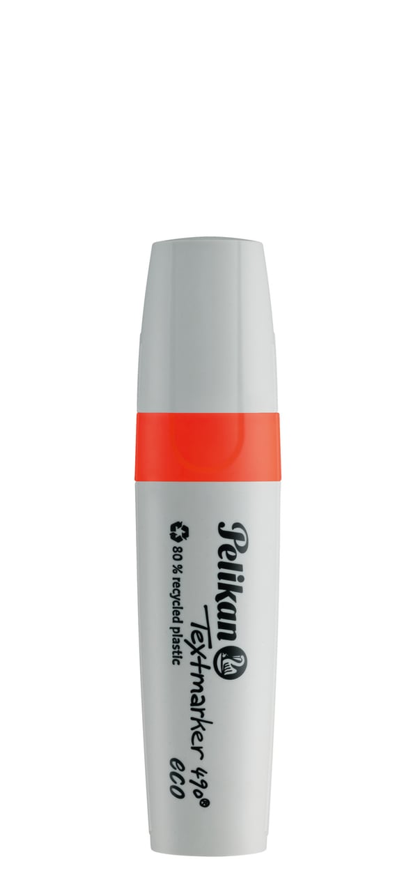 Pelikan Textmarker 490 eco tussi 10 kpl Taltan pää Punainen