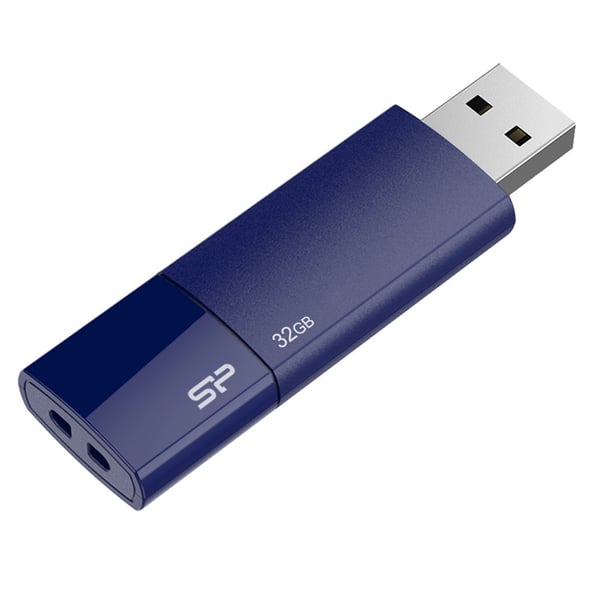Miniatyrbillede 2 af 8: Silicon Power Ultima U05 USB-nøgle 32 GB USB Type-A 2.0 Blå