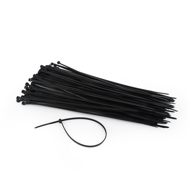Miniatyrbillede 1 af 3: Gembird NYTFR-250X3.6 kabelsamler Nylon Sort 100 stk