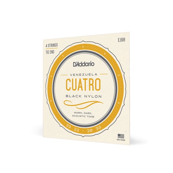 Pikkukuva 4 / 4: D'Addario EJ98 musiikkisoittimen kieli 4 kpl Nailon Cuatro
