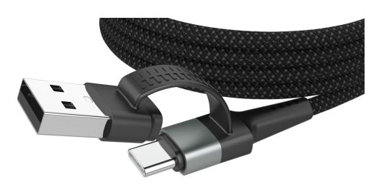 Ansmann Magneettinen kaapeli USB-A tai USB-C Lightningiin