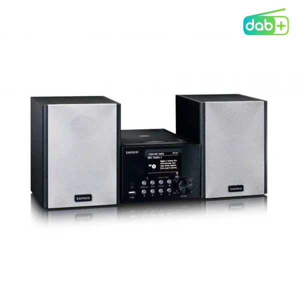 Miniatyrbillede 5 af 7: Lenco MC-250 Home audio micro system 24 W Sort