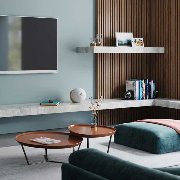 Devialet Phantom I 108 dB Guld, Vit Kabel & Trådlös 1100 W