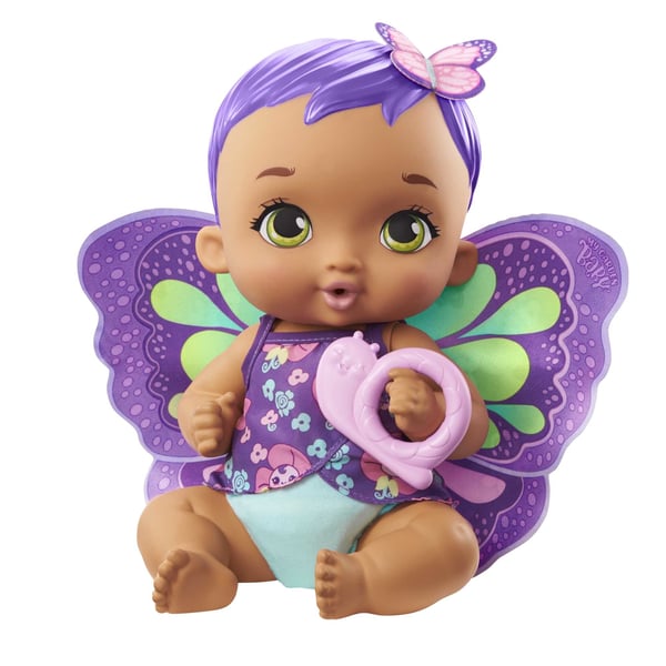 My Garden Baby FEED & CHANGE Baby Butterfly-docka