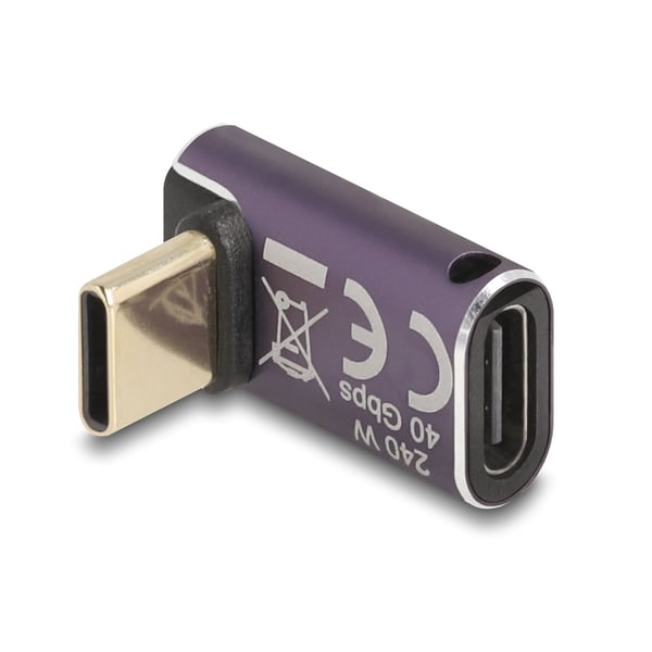 DeLOCK 60289 kaapelin sukupuolenvaihtaja USB-C Antrasiitti