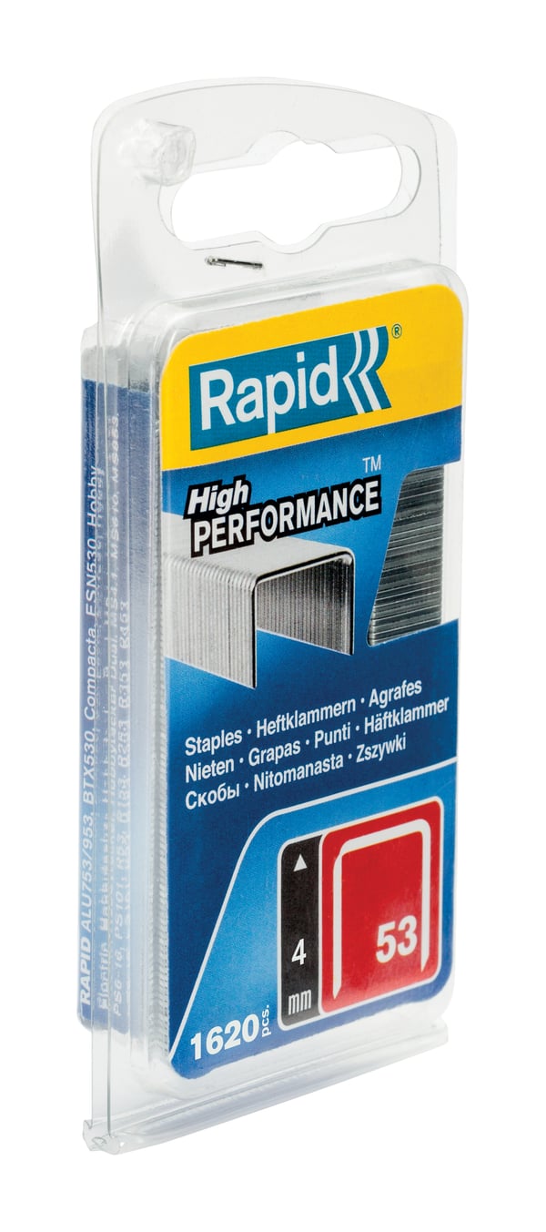 Rapid Nr. 53 fintrådshæfteklammer 4 mm