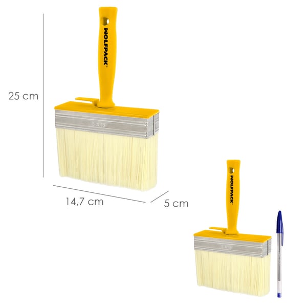 Wolfpack Brocha Profesional Techos 150x50 mm.